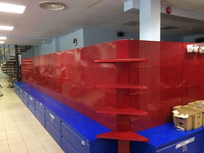 Salome Tartu store, Estonia - delivery and installation of trade equipment 4